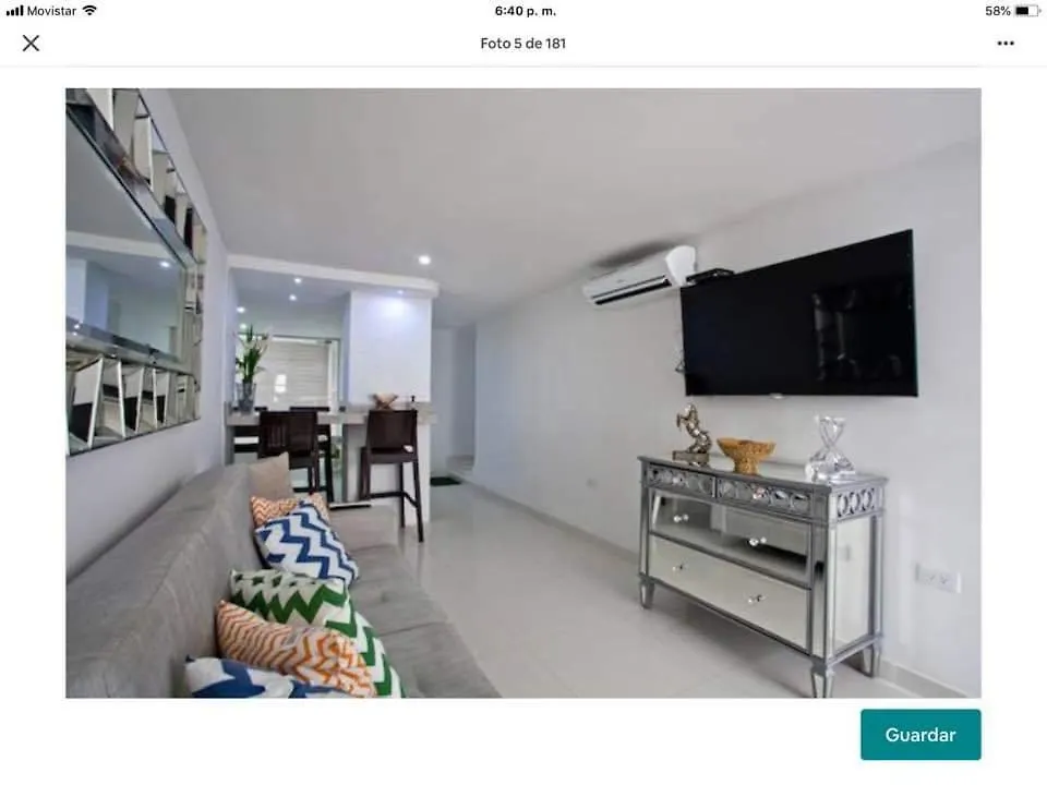Apartament Catedral Kartagena Kolumbia